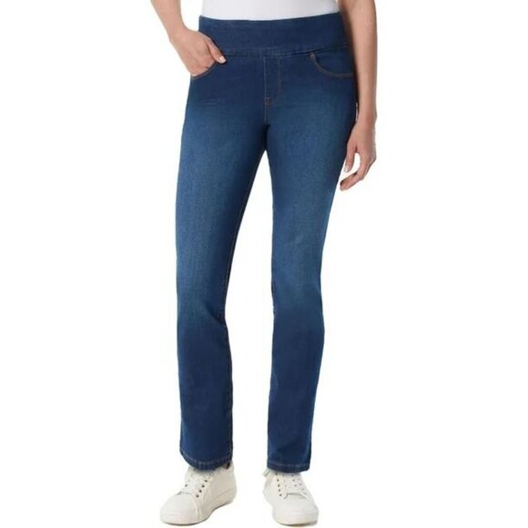 Gloria Vanderbilt Women's Amanda High-Rise Straight Leg Jeans NWT Size 6 - Picture 3 of 4